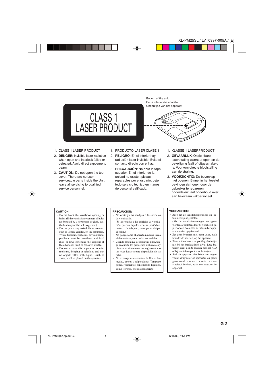 JVC XL-PM25SL User Manual | Page 3 / 48