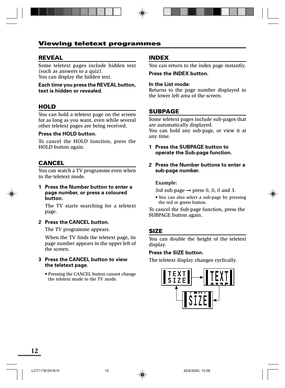 JVC AV-21WX3 User Manual | Page 76 / 112