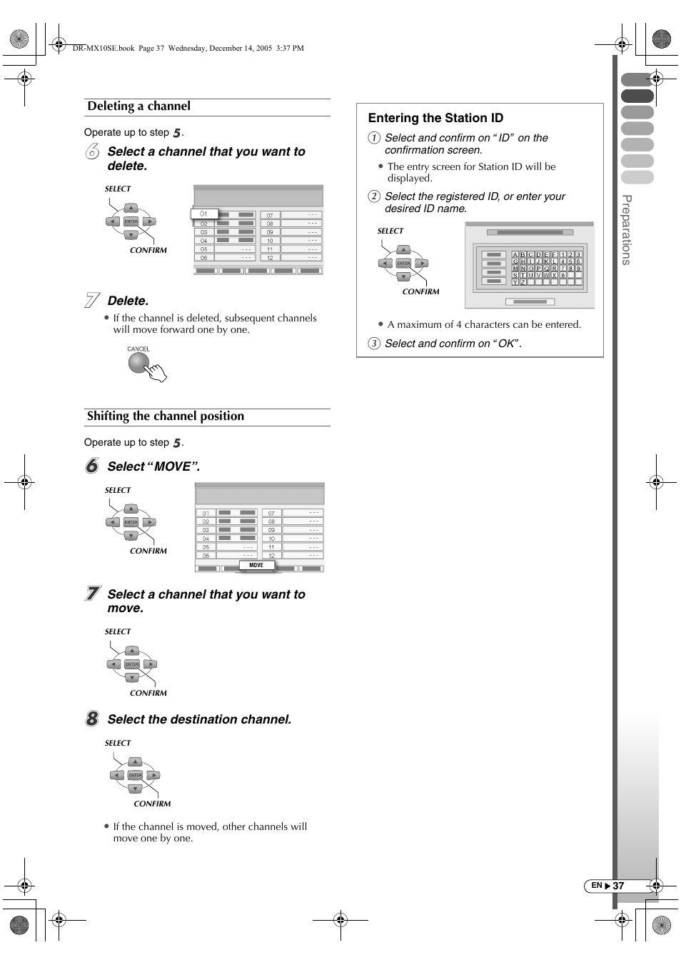 JVC DR-MX10SEK User Manual | Page 37 / 128