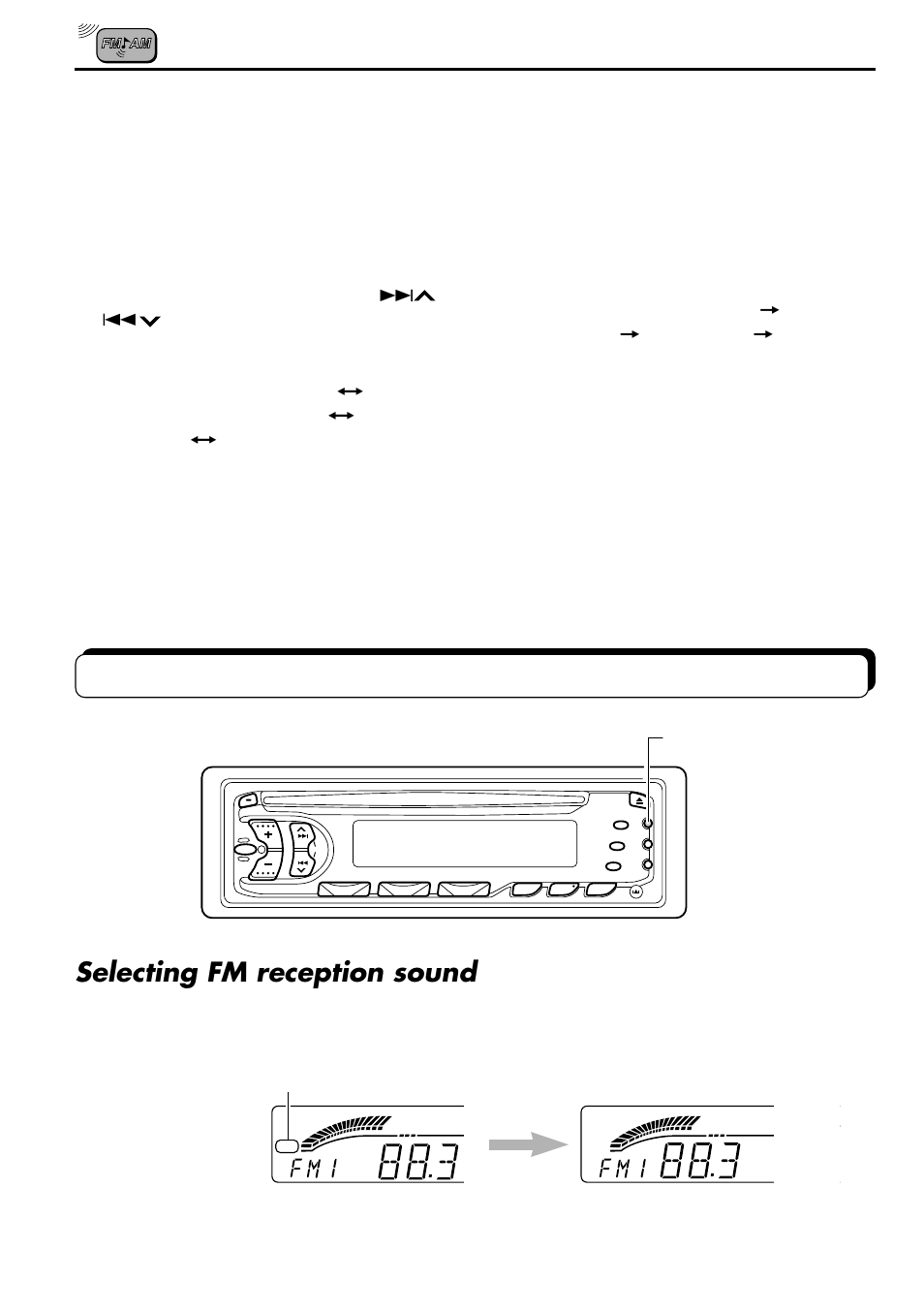 Other convenient tuner functions, Selecting fm reception sound | JVC KD-S707R User Manual | Page 16 / 35