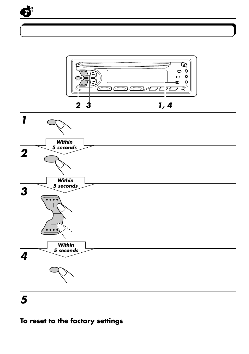 Storing your own sound adjustments | JVC KD-S707R User Manual | Page 22 / 35