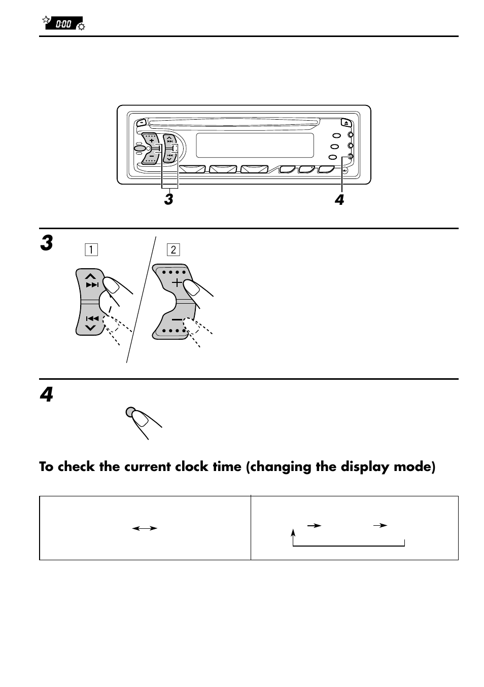 Start the clock | JVC KD-S707R User Manual | Page 24 / 35