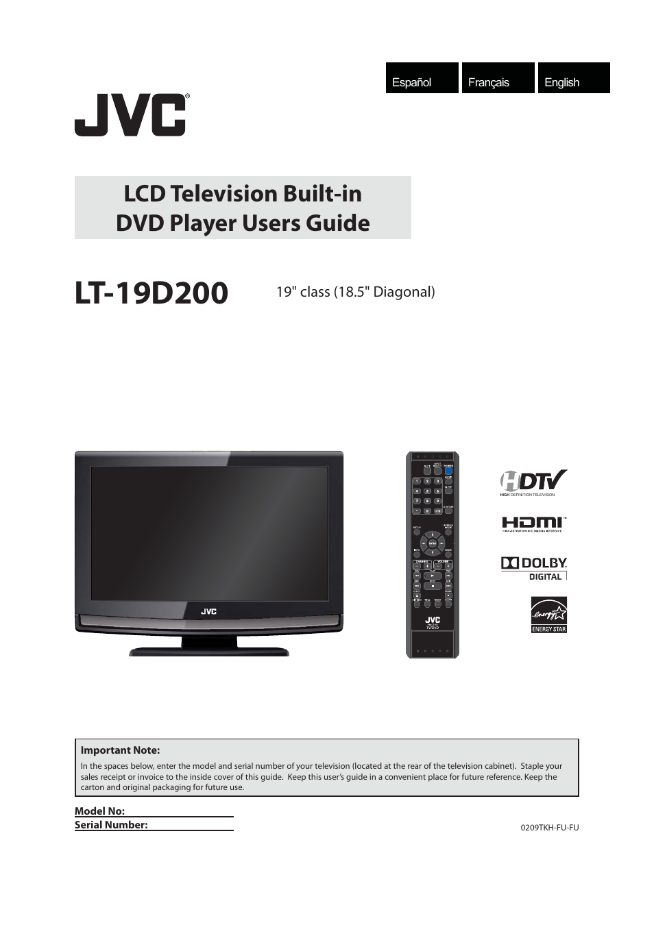 JVC 1EMN24939 User Manual | 56 pages