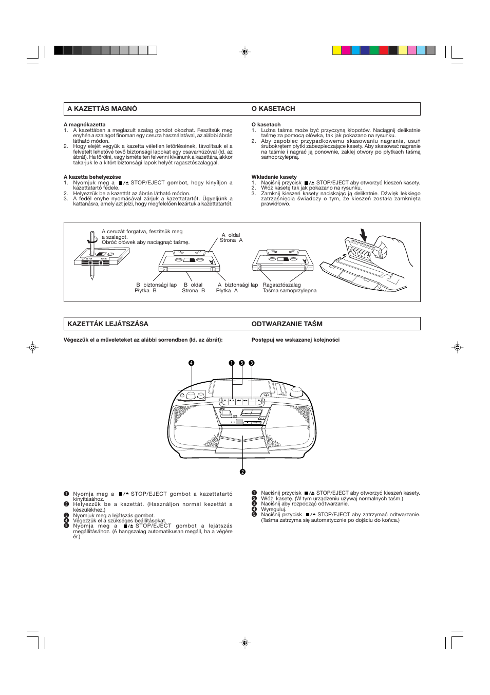 Standby on one-touch operation, Fm/am, Standby/on | JVC RC-BX15BK  EN User Manual | Page 31 / 44