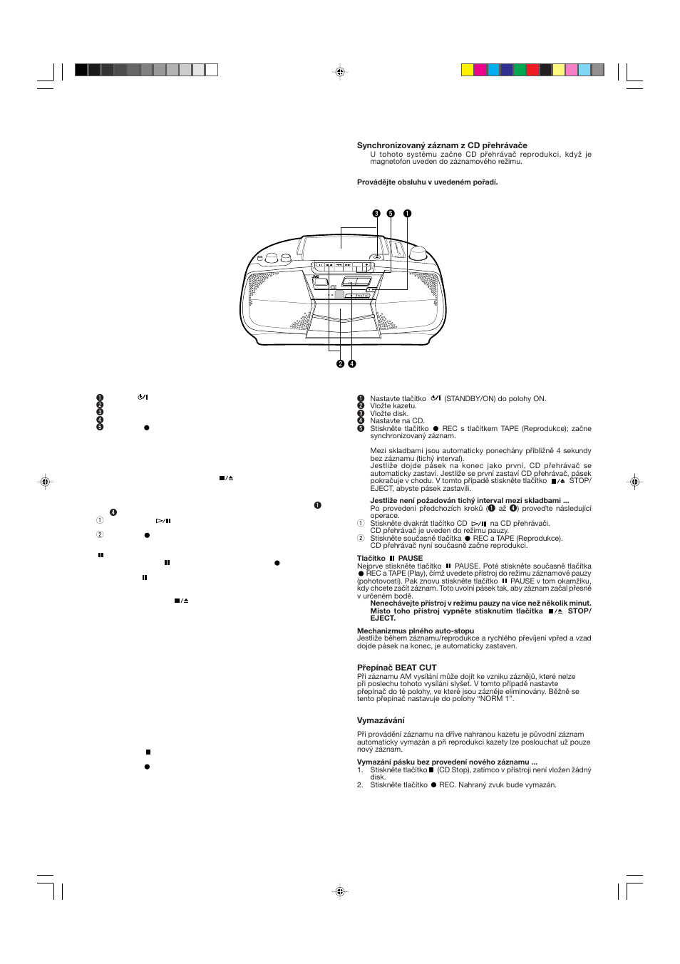 Standby on one-touch operation, Fm/am, Standby/on | JVC RC-BX15BK  EN User Manual | Page 36 / 44