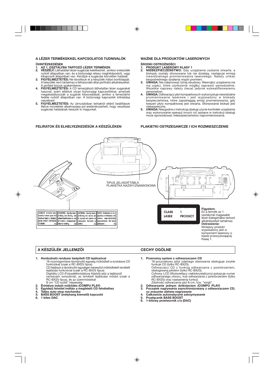 JVC RC-BX15BK  EN User Manual | Page 5 / 44