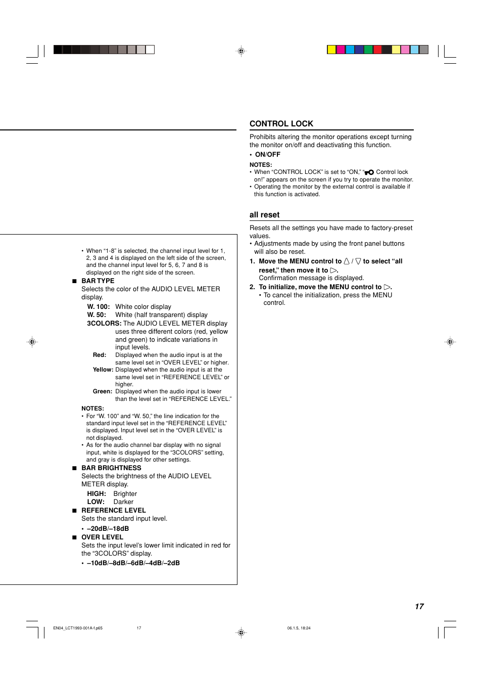JVC TM-1051DG User Manual | Page 17 / 24