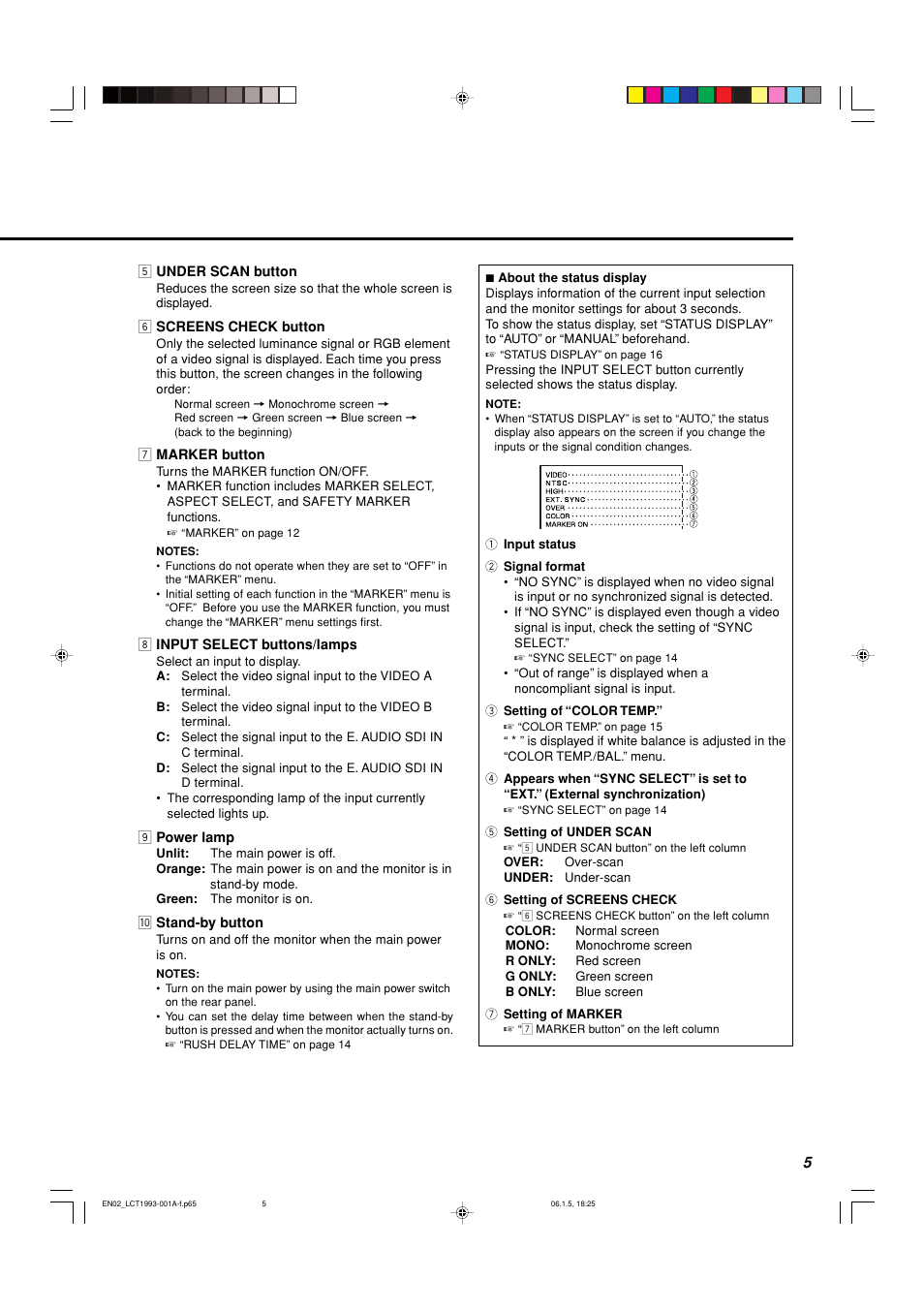 JVC TM-1051DG User Manual | Page 5 / 24