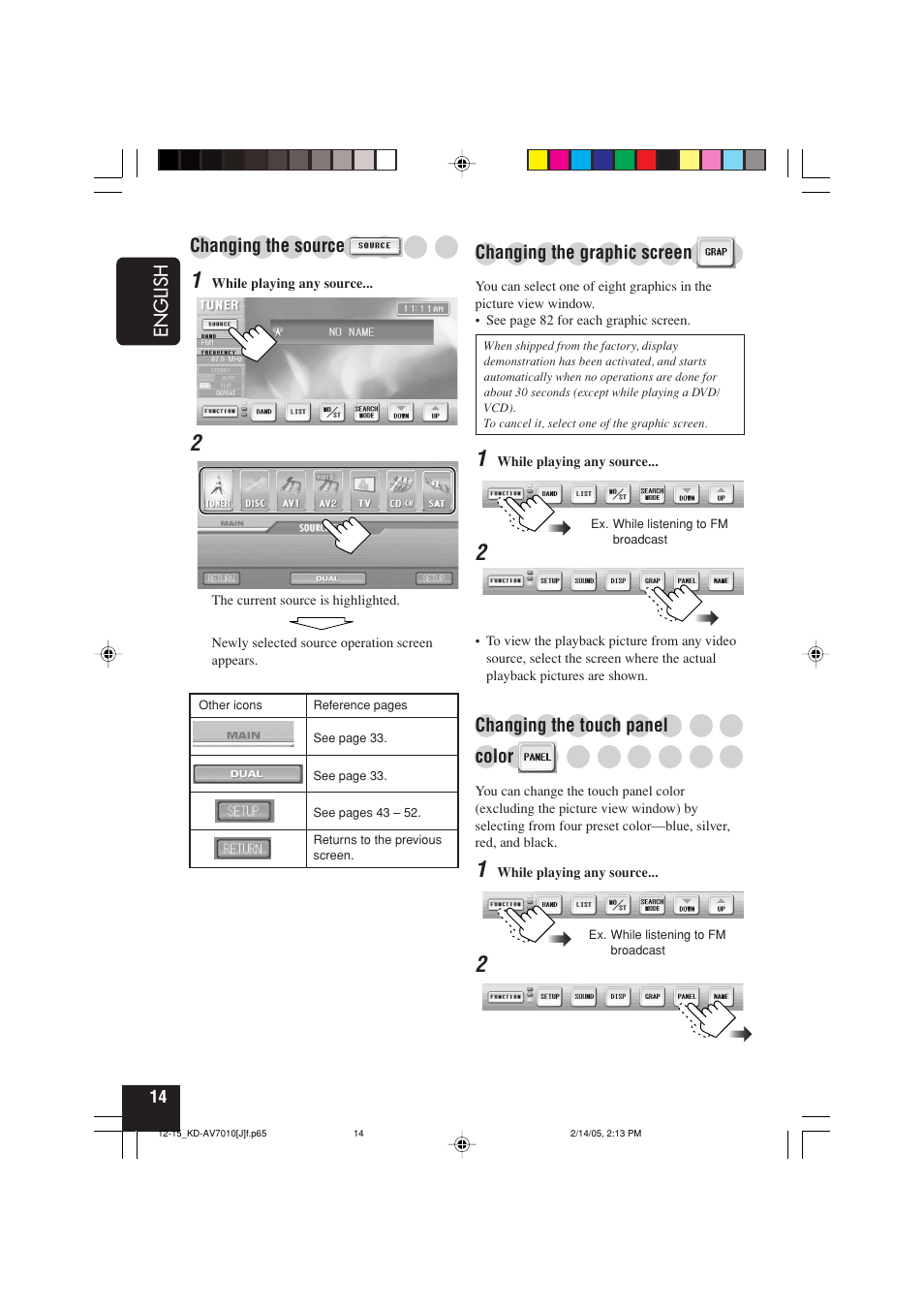 JVC KD-AV7010 User Manual | Page 14 / 92