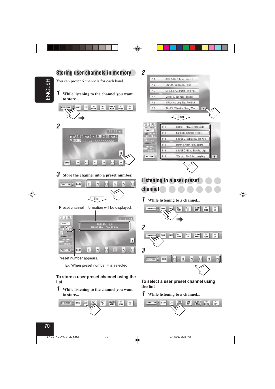 JVC KD-AV7010 User Manual | Page 70 / 92