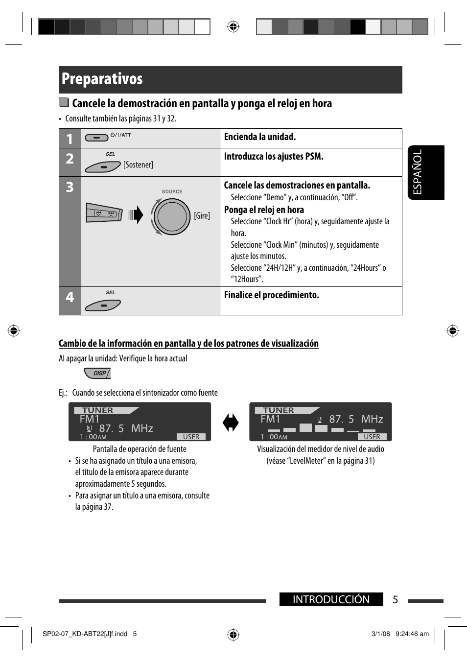 Preparativos | JVC Model KD-ABT22J User Manual | Page 55 / 153