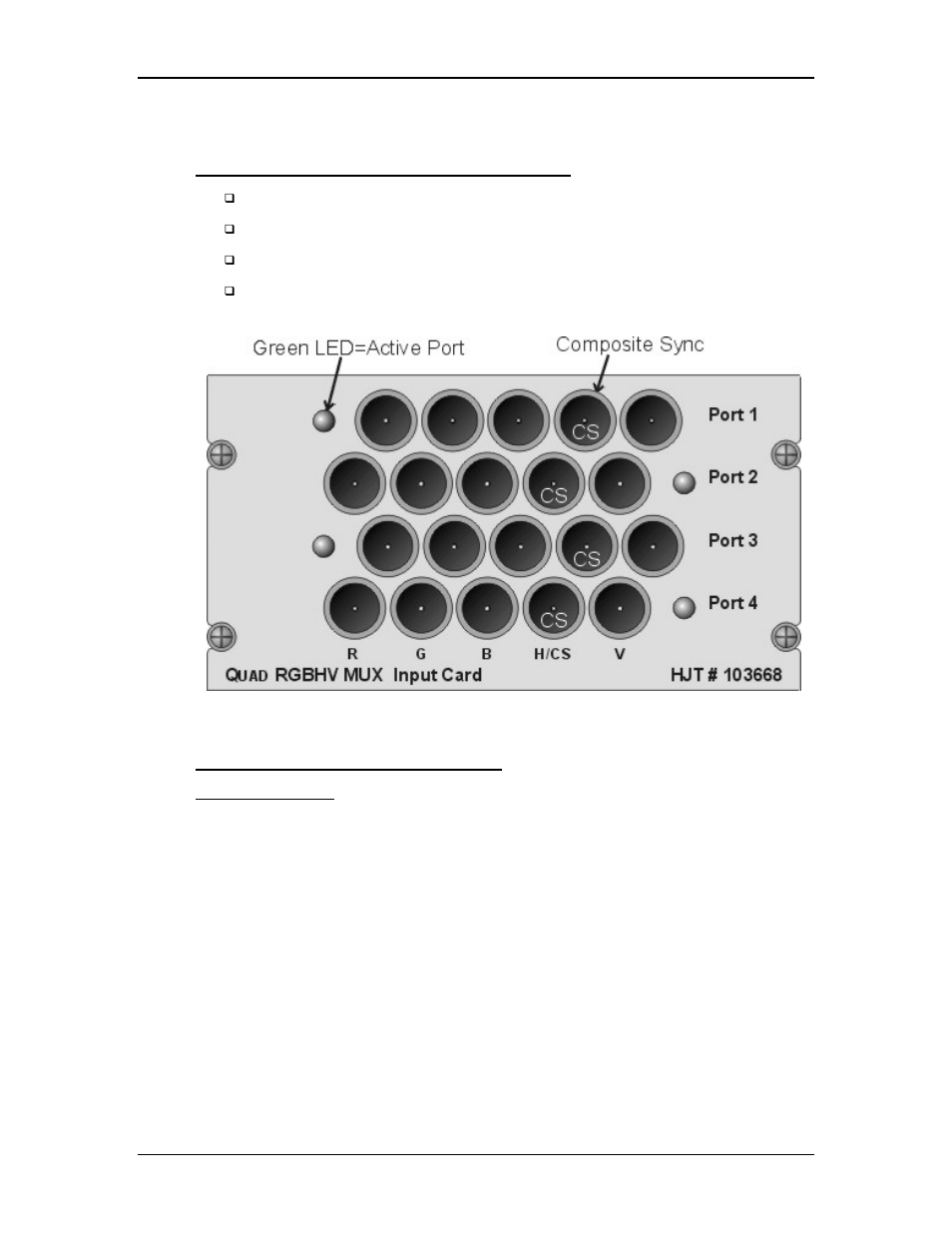 Input (quad) rgbhv vic | JVC 250 User Manual | Page 119 / 190