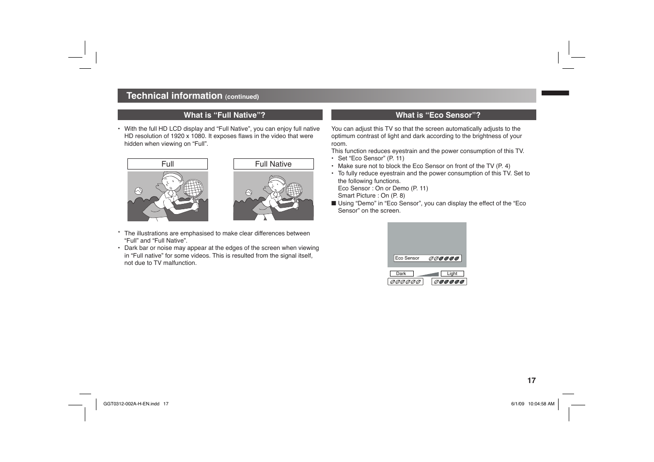 Technical information | JVC GGT0312-002A-H User Manual | Page 17 / 20