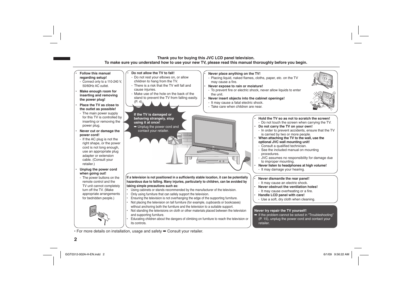 JVC GGT0312-002A-H User Manual | Page 2 / 20