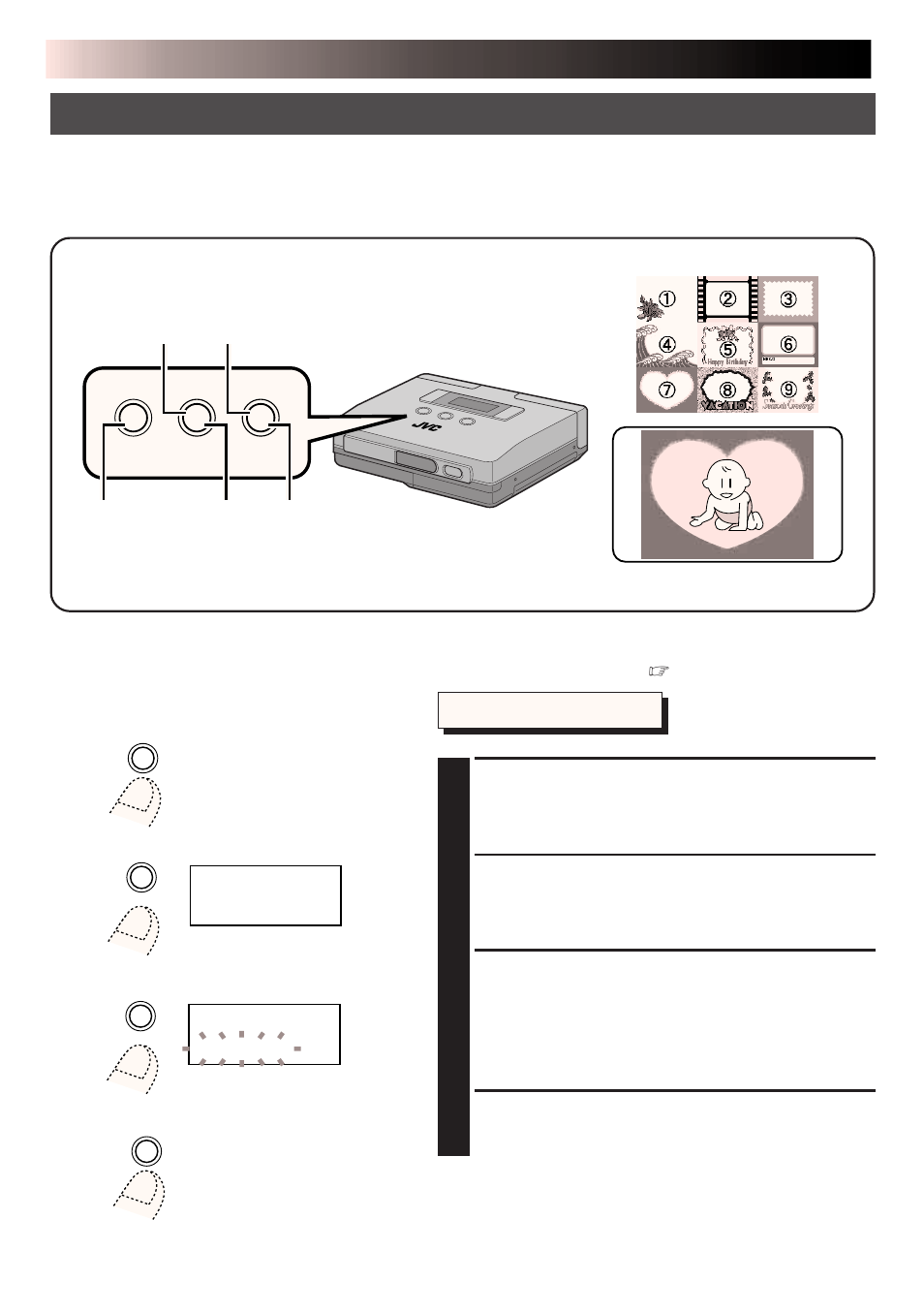 Miscellaneous printing operations | JVC MINI VIDEO PRINTER GV-HT1 User Manual | Page 27 / 47