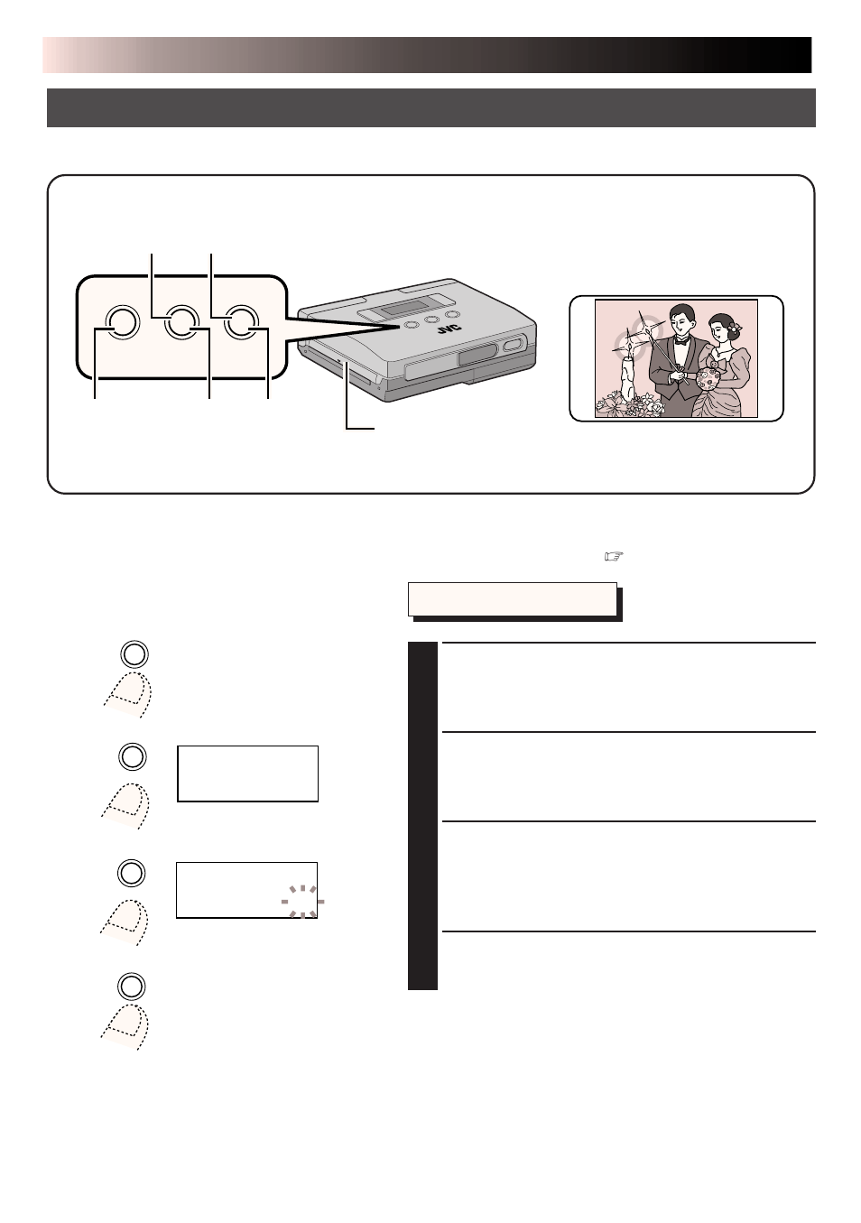 Miscellaneous printing operations (cont.), Manual feed | JVC MINI VIDEO PRINTER GV-HT1 User Manual | Page 35 / 47