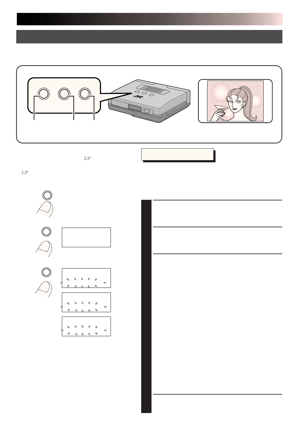 Adjustments | JVC MINI VIDEO PRINTER GV-HT1 User Manual | Page 38 / 47