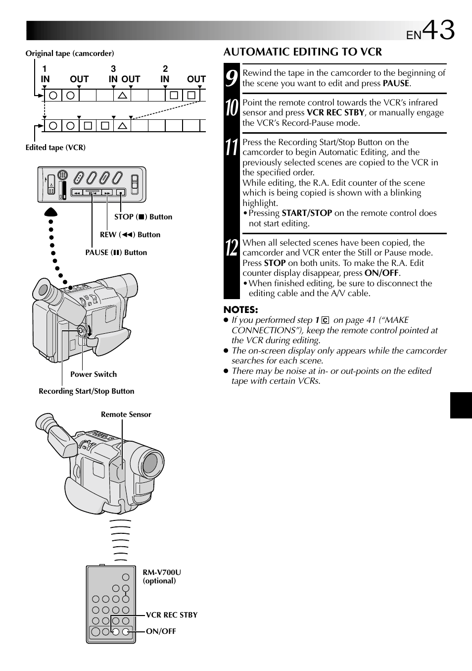 JVC 1000MKV*UN*VP User Manual | Page 43 / 55