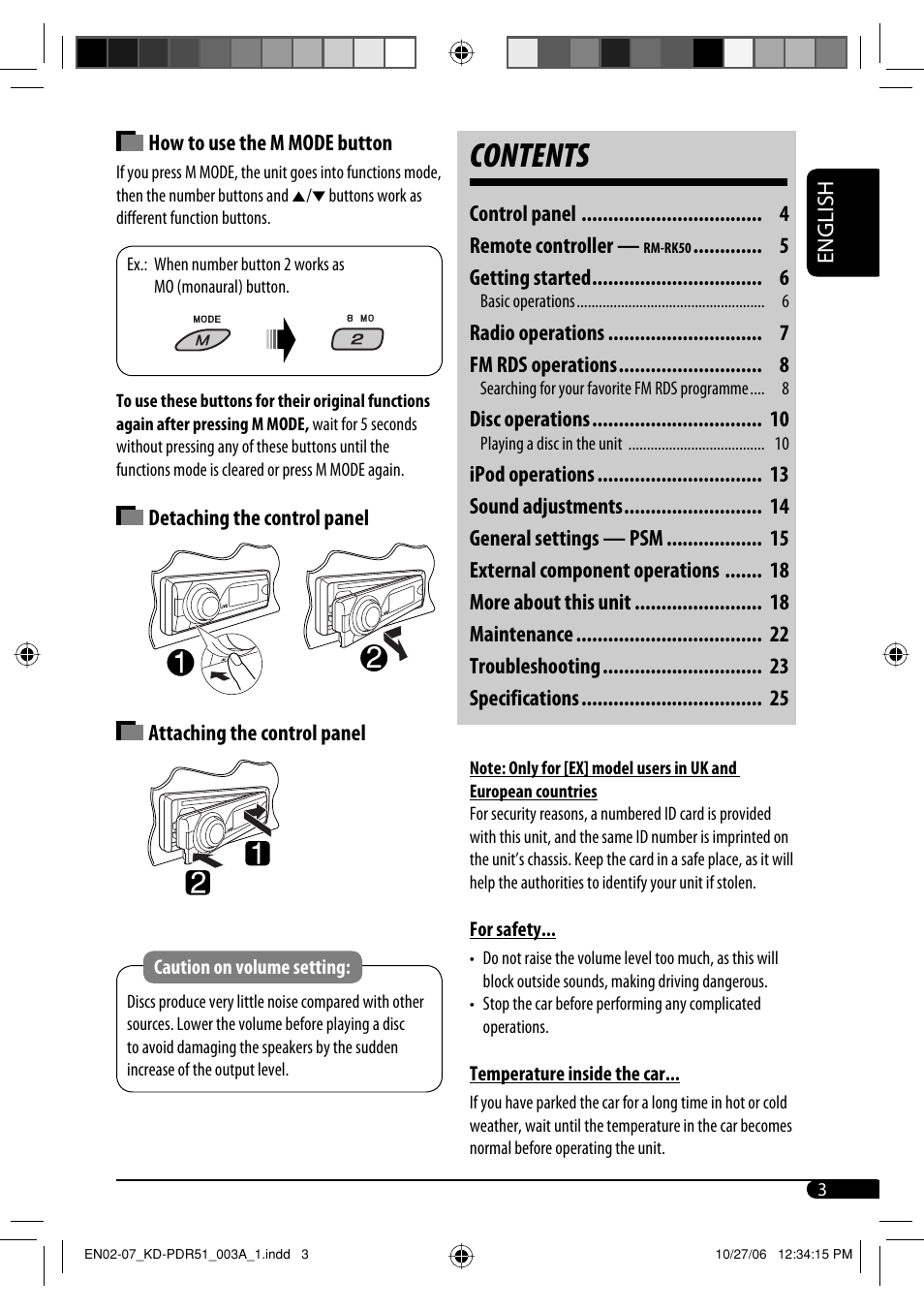 JVC KD-PDR50 User Manual | Page 31 / 198