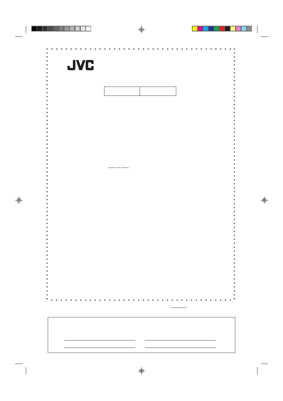 Limited warranty, Audio-2 | JVC RX-6010VBK User Manual | Page 35 / 36