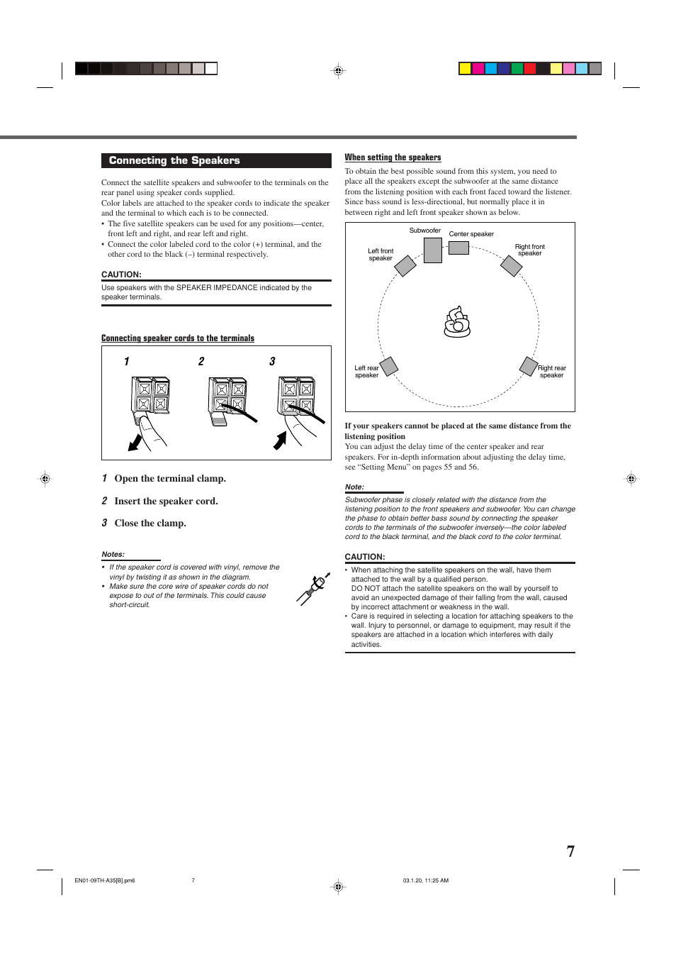 JVC SP-THA35 User Manual | Page 11 / 68