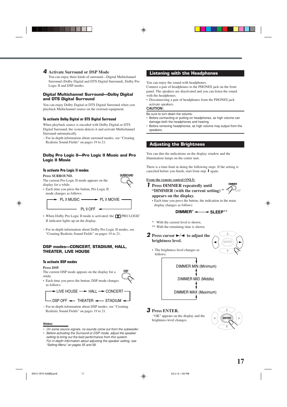 JVC SP-THA35 User Manual | Page 21 / 68