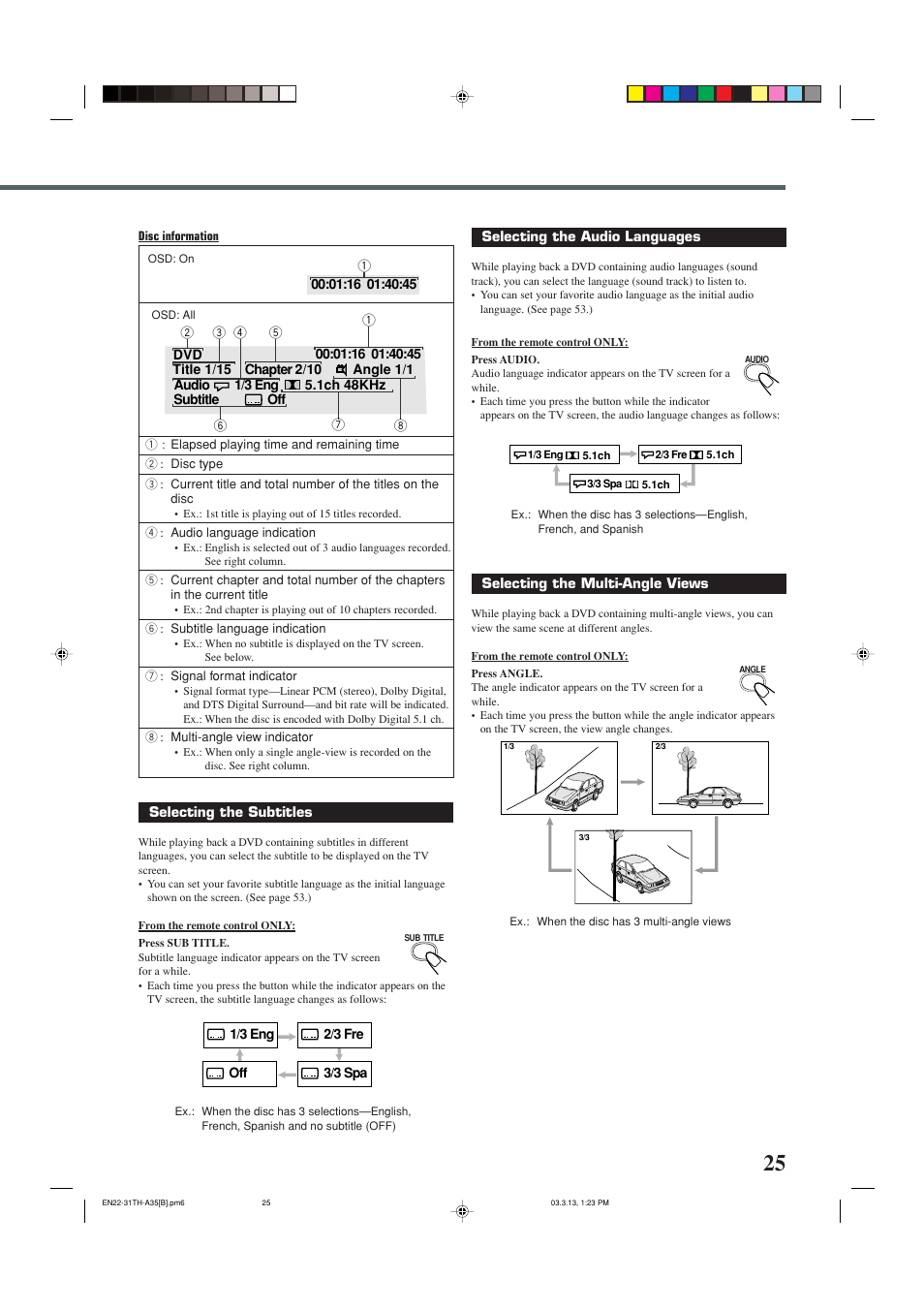 JVC SP-THA35 User Manual | Page 29 / 68