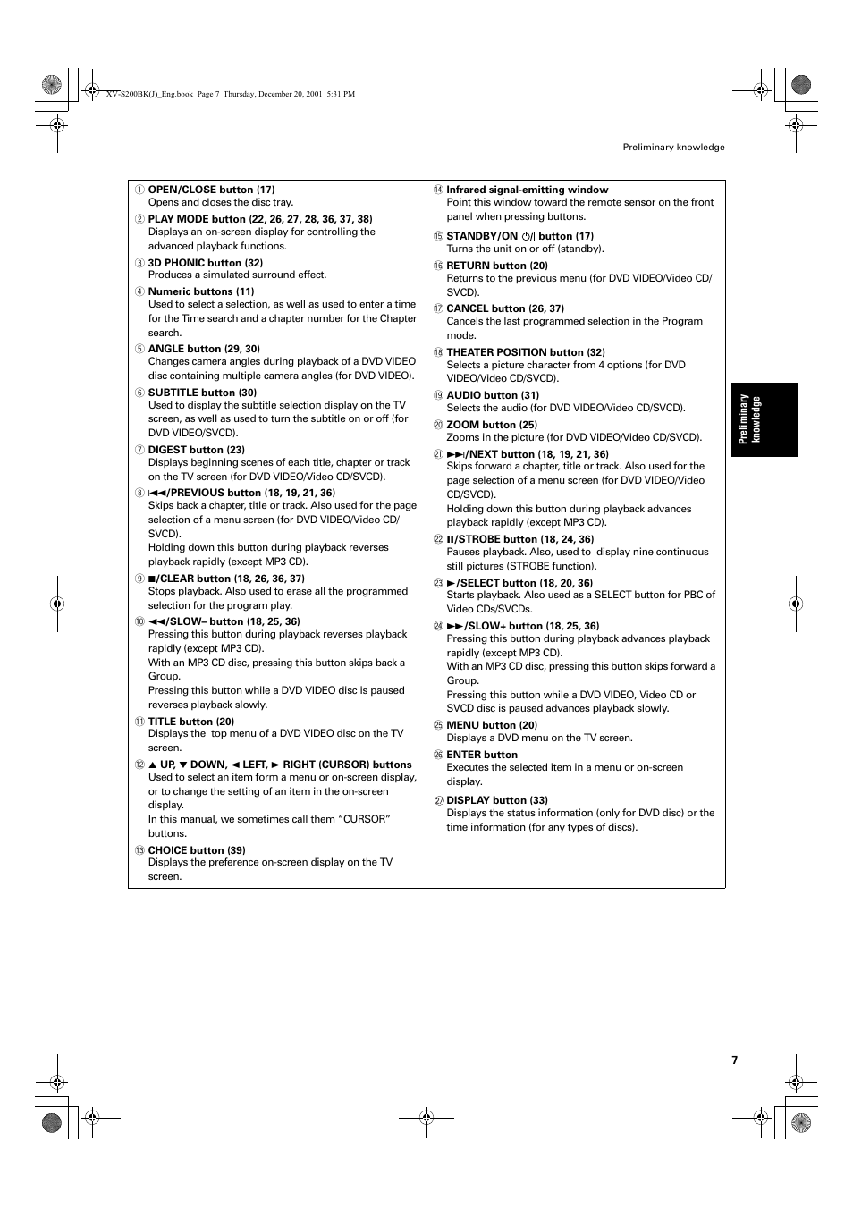 JVC XV S200BK User Manual | Page 9 / 55