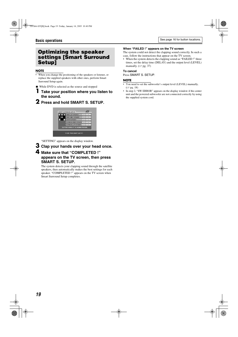 JVC TH-S66 User Manual | Page 22 / 49