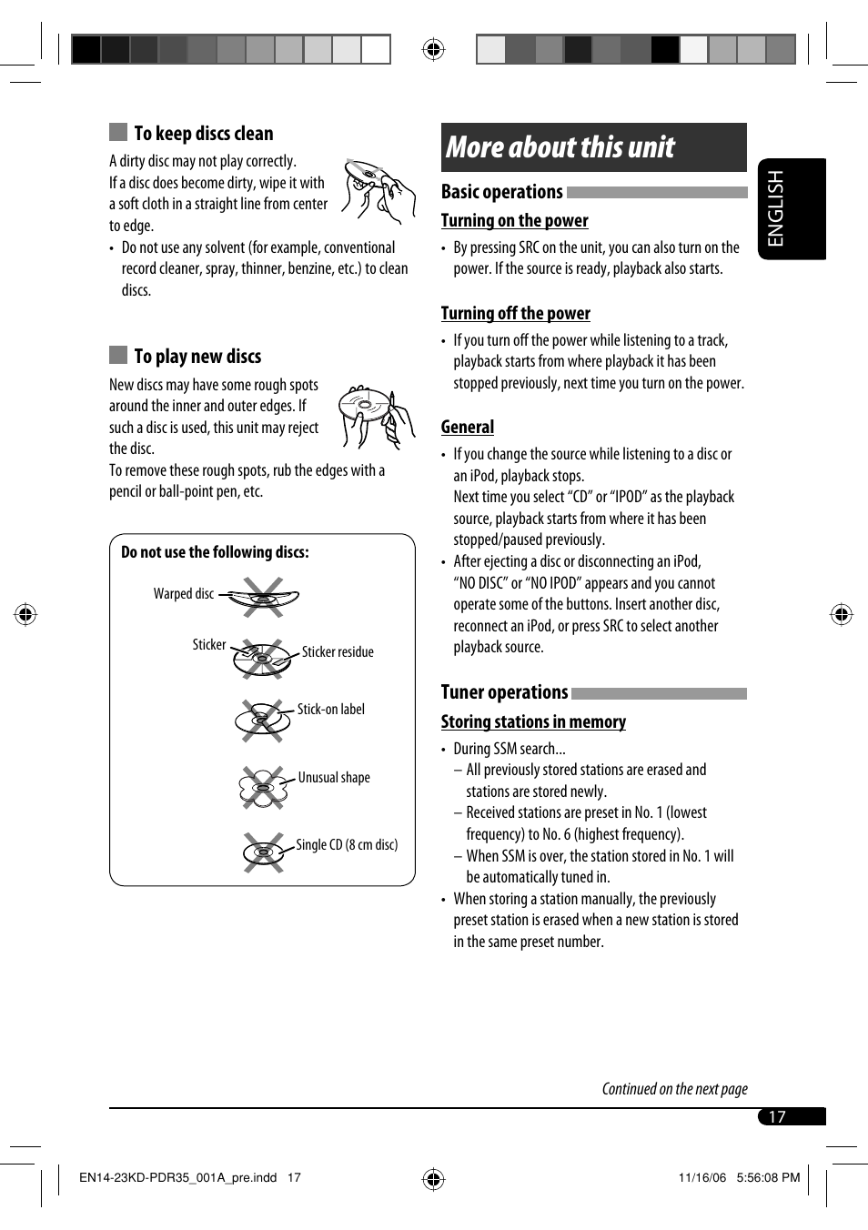 More about this unit | JVC KD-APD38 User Manual | Page 133 / 172