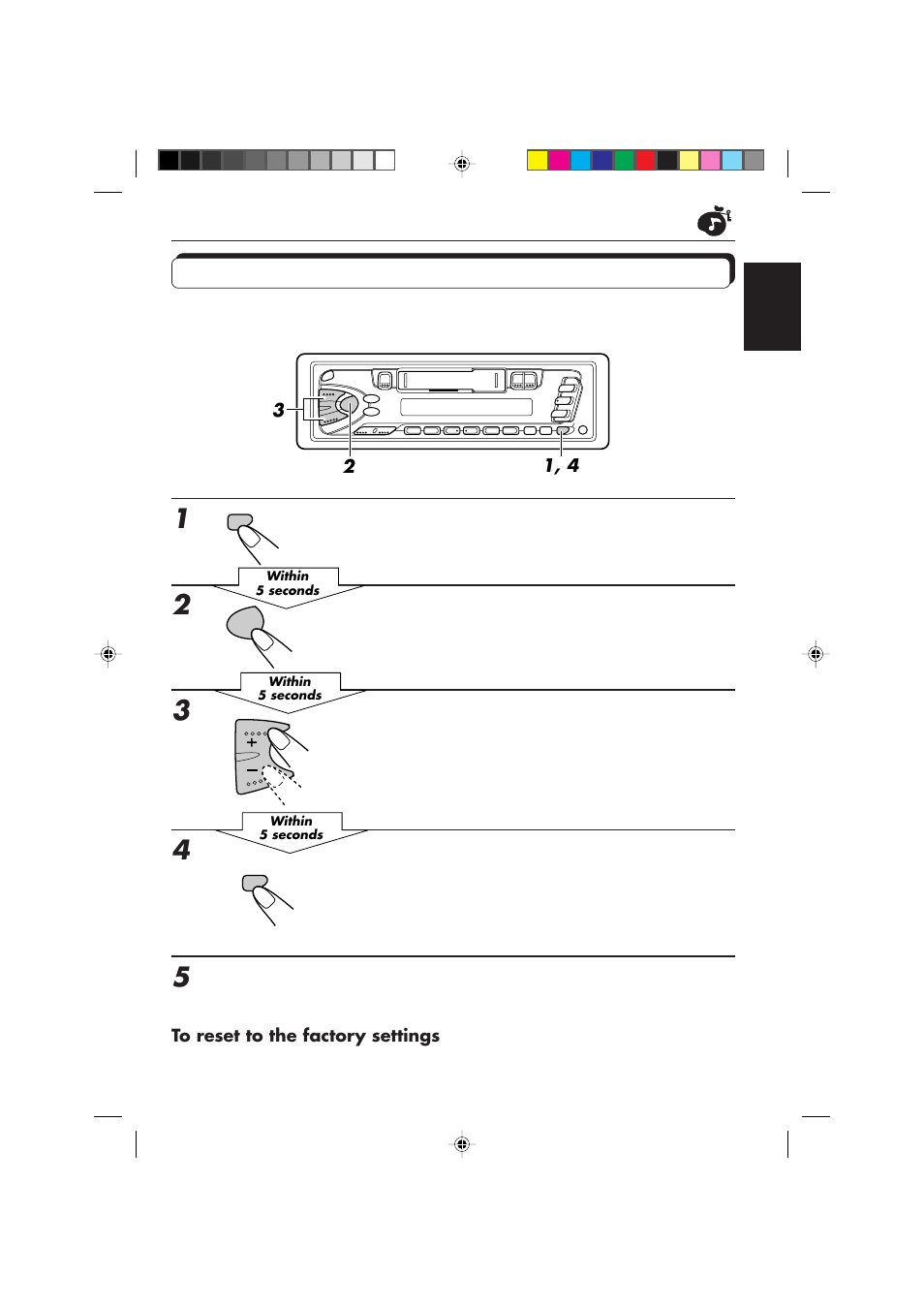 Storing your own sound adjustments | JVC KS-F353R User Manual | Page 19 / 32