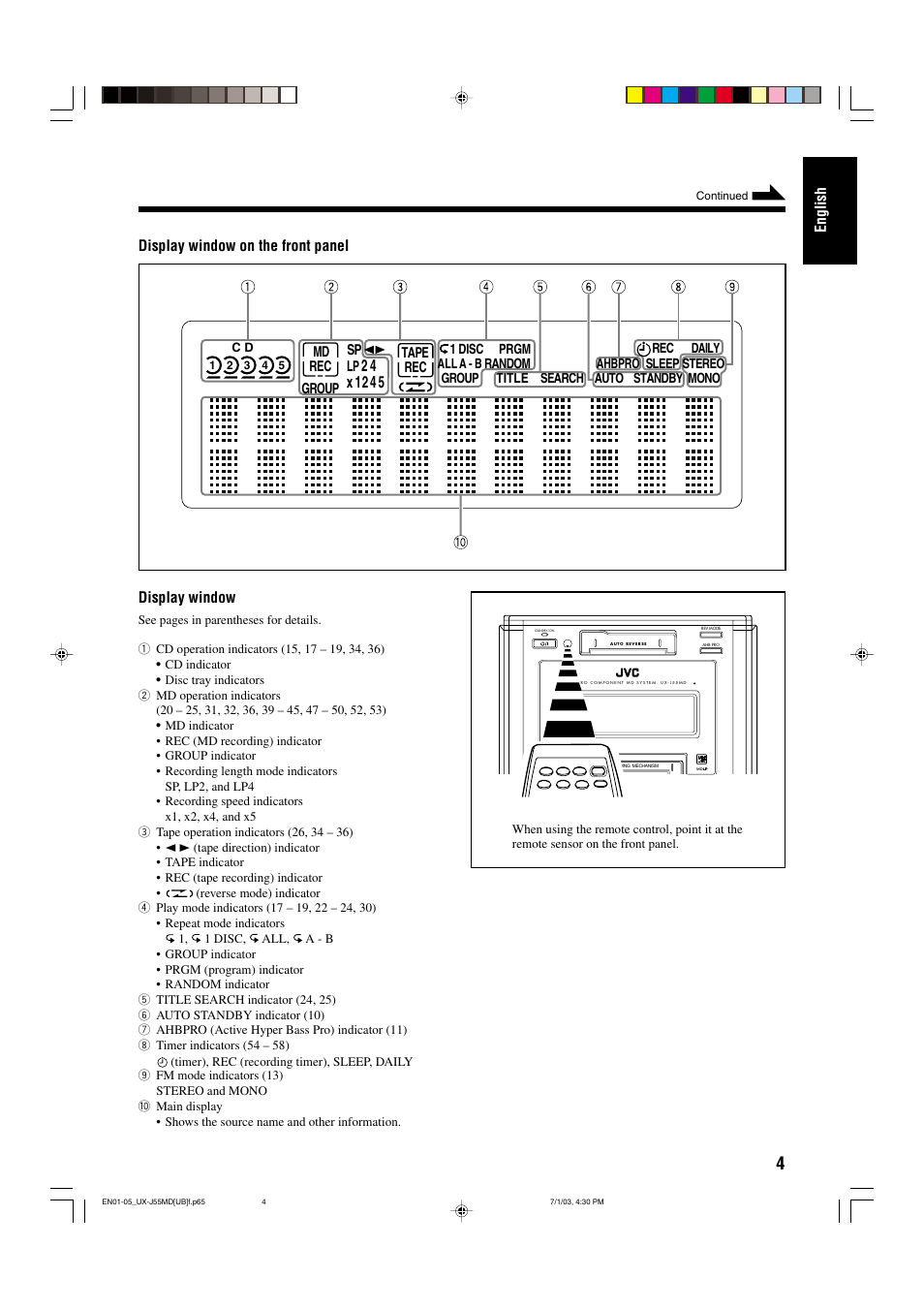 JVC 0803AIMMDWJEM User Manual | Page 7 / 68