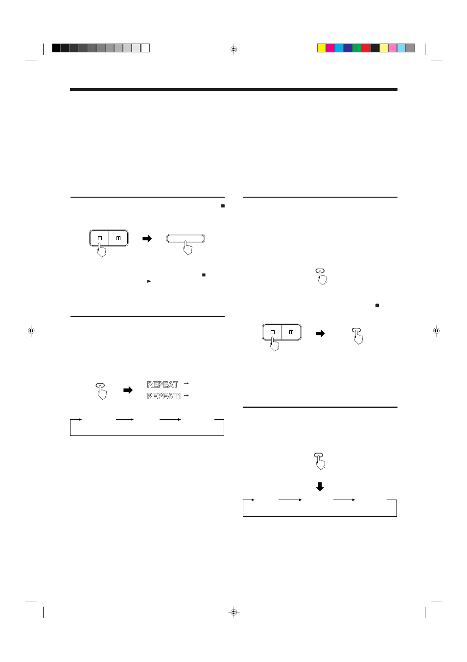 Various unique functions clearing a program, Repeating tracks, Randomly playing tracks | Playing a multiplex sound cd | JVC LET0079-001A User Manual | Page 13 / 23