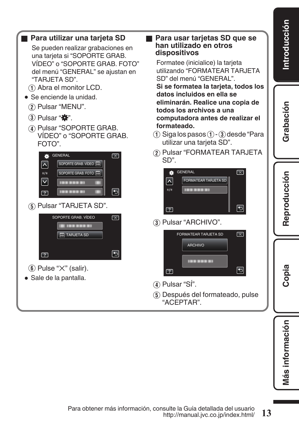 JVC EVERIO GZ-HM960U User Manual | Page 53 / 120