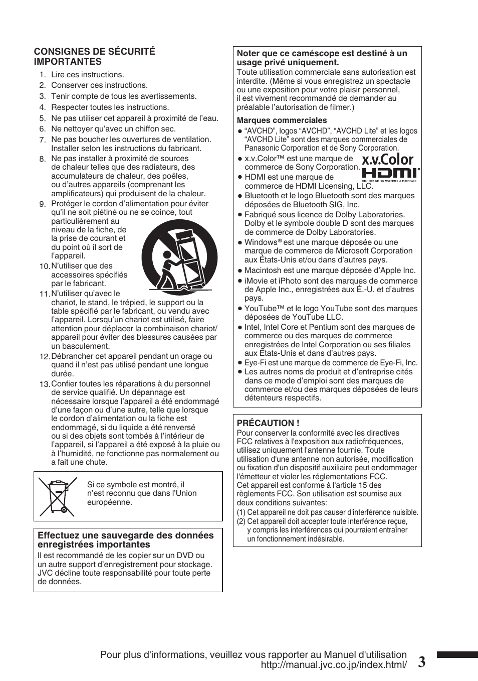 JVC EVERIO GZ-HM960U User Manual | Page 83 / 120