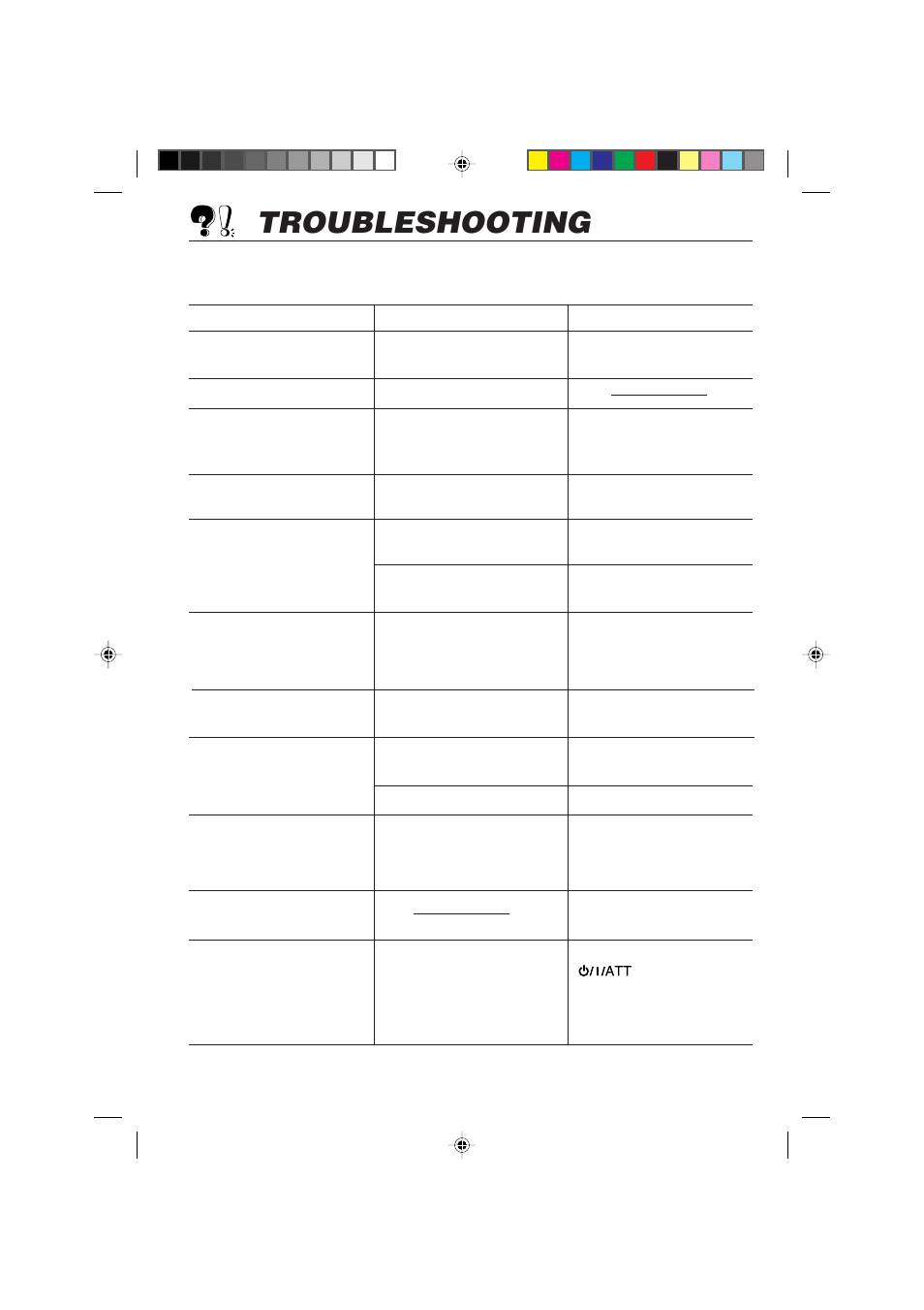 Troubleshooting | JVC F540R User Manual | Page 30 / 122