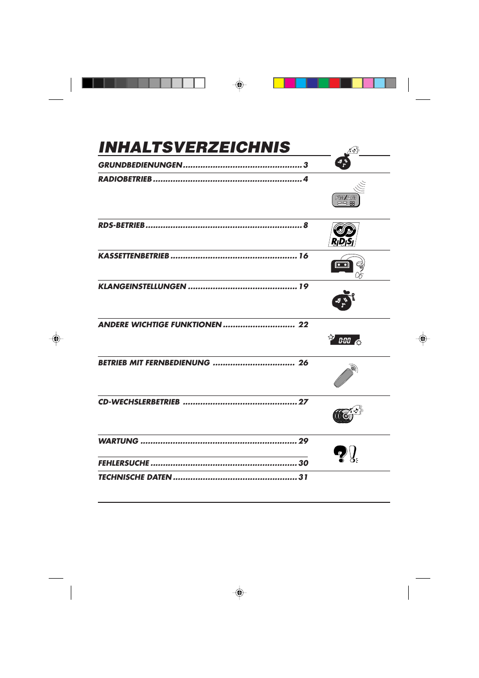 JVC F540R User Manual | Page 32 / 122
