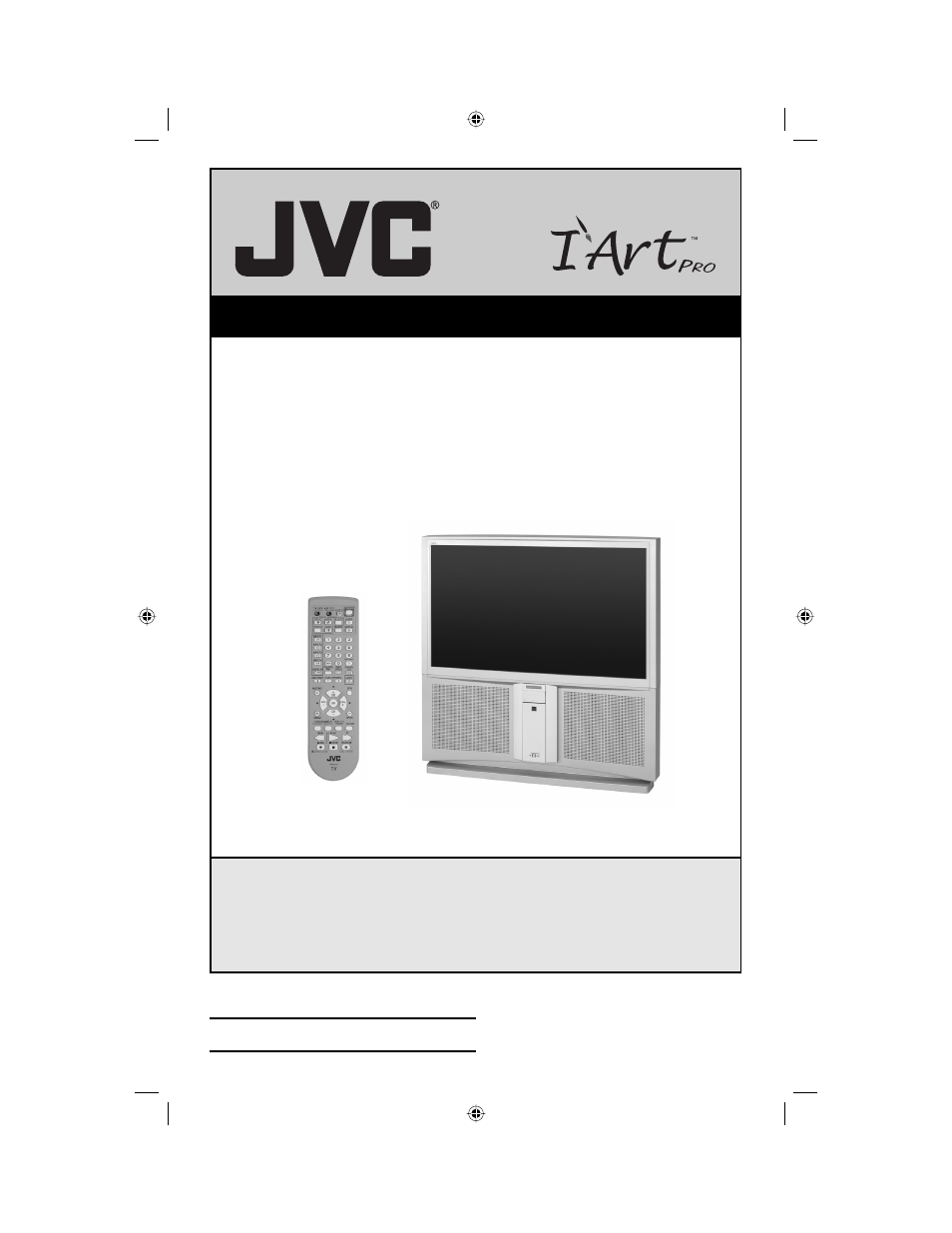JVC AV 56WP94 User Manual | 88 pages