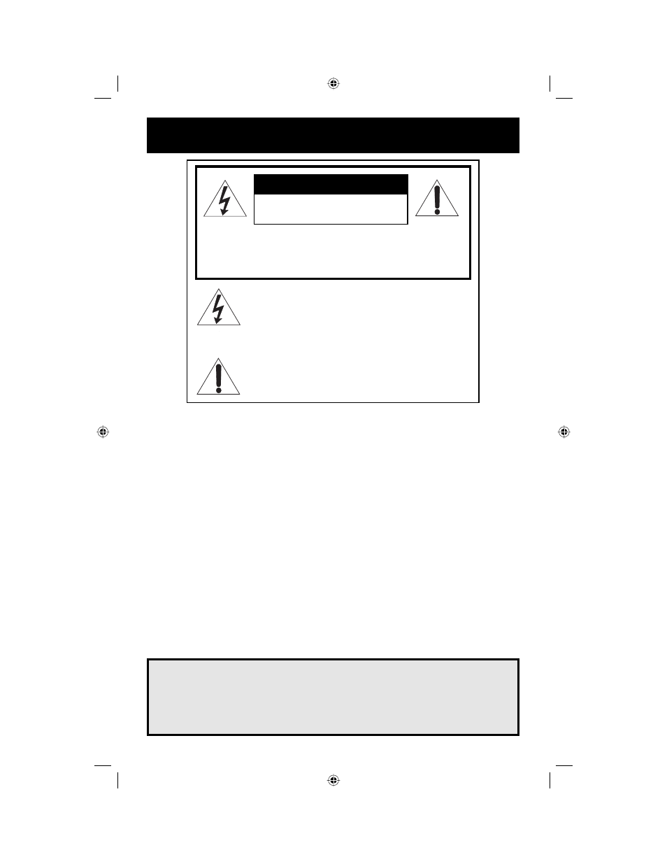 Important safety precautions, Caution, Risk of electric shock do not open | JVC AV 56WP94 User Manual | Page 2 / 88