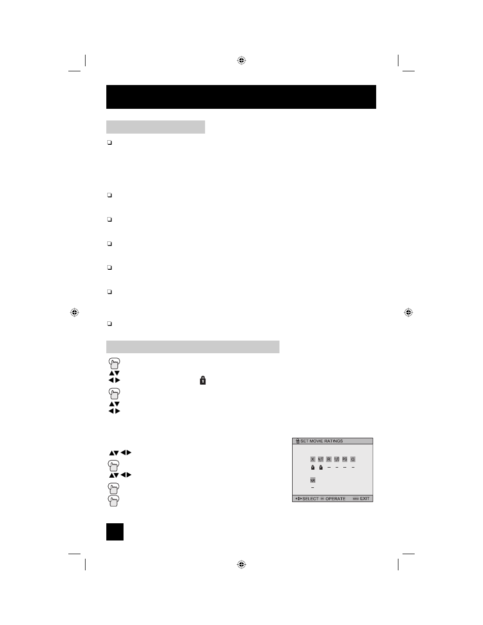 Initial setup | JVC AV 56WP94 User Manual | Page 38 / 88