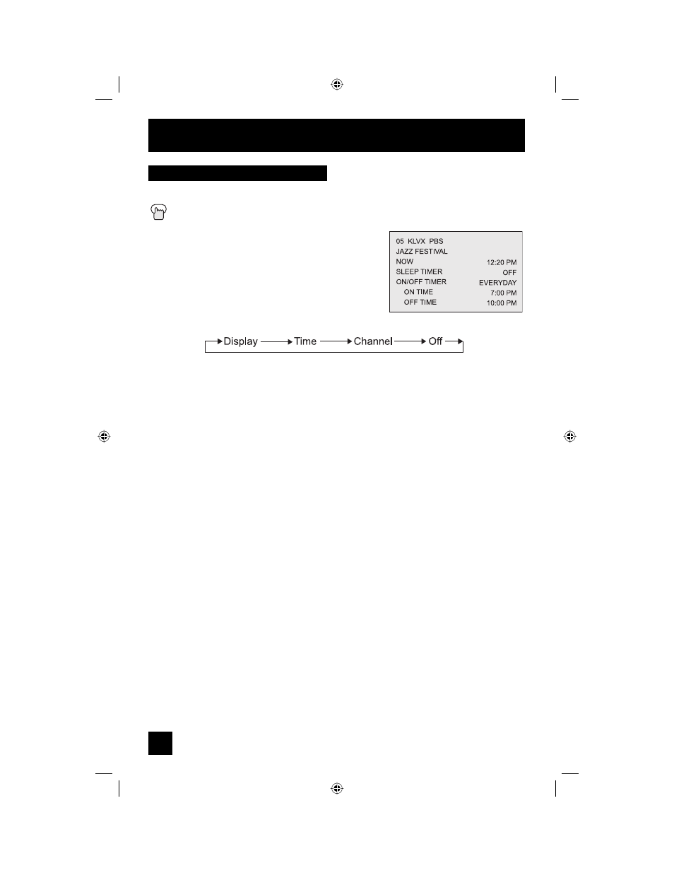 Display, Button functions | JVC AV 56WP94 User Manual | Page 64 / 88