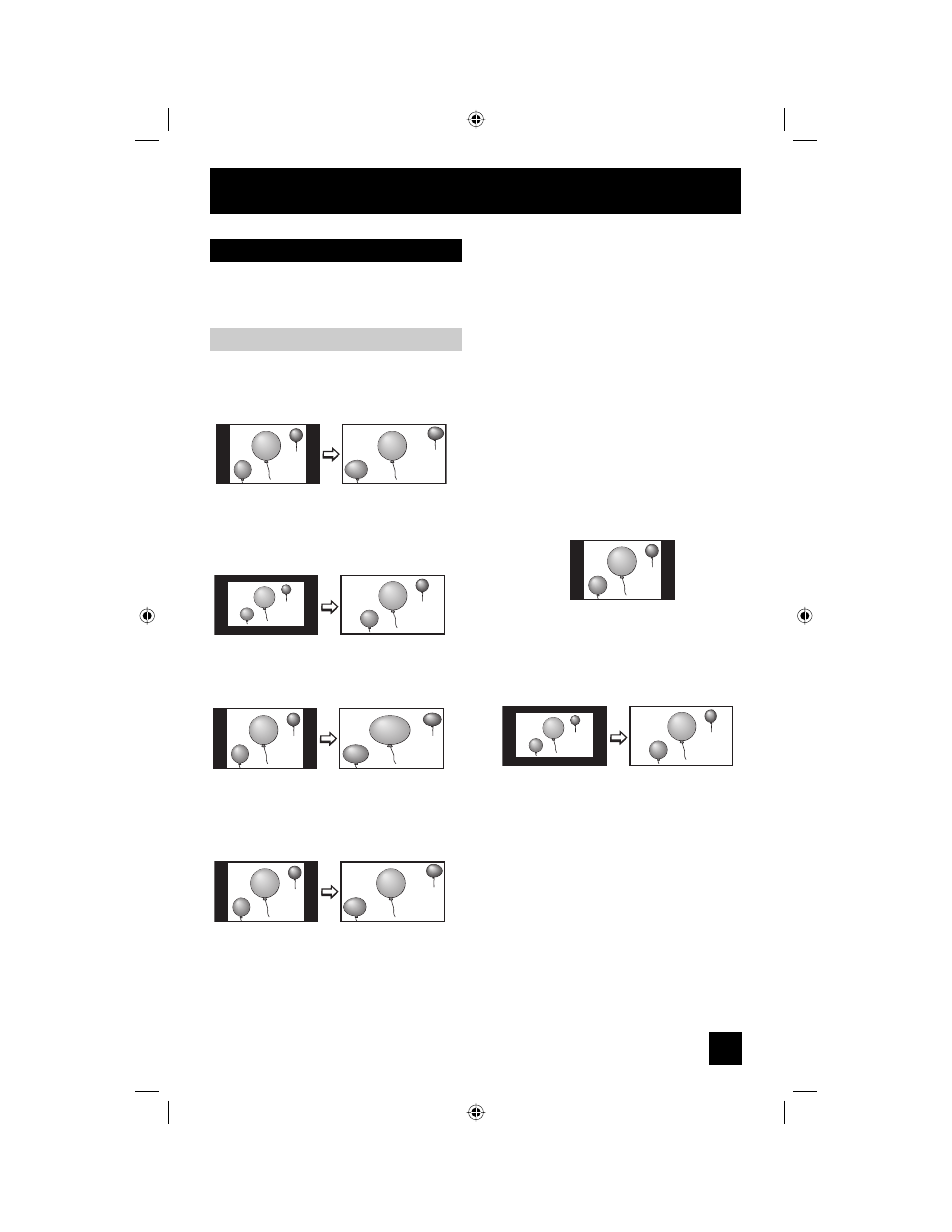 Aspect, Button functions | JVC AV 56WP94 User Manual | Page 65 / 88