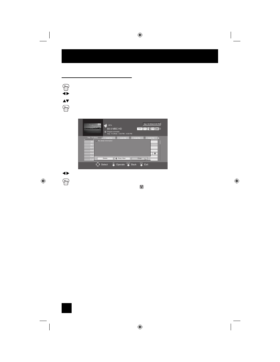 Button functions - digital, Easy rec timer - edit, Button | JVC AV 56WP94 User Manual | Page 74 / 88