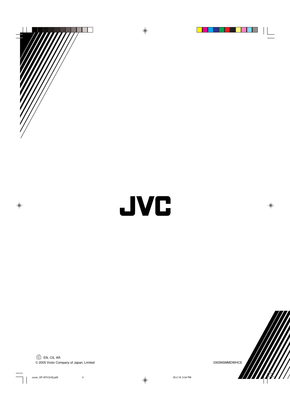 JVC SP-XF51F User Manual | Page 6 / 6