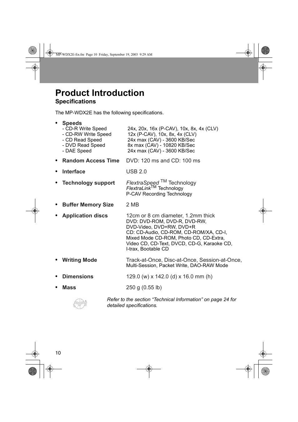 Product introduction | JVC MP-XP731GB User Manual | Page 116 / 132