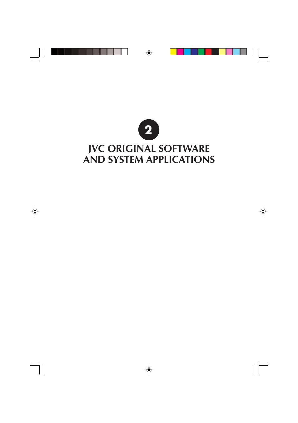 Jvc original software and system applications | JVC MP-XP731GB User Manual | Page 23 / 132