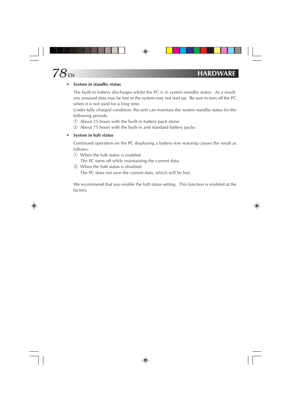 Hardware | JVC MP-XP731GB User Manual | Page 78 / 132