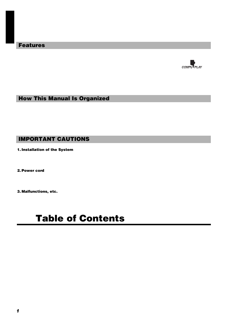 JVC FS-8000 User Manual | Page 4 / 22
