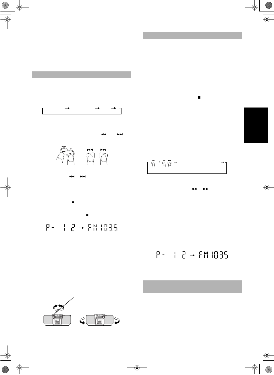 Recherche d’un émetteur | JVC RC-BZ6BU User Manual | Page 31 / 39