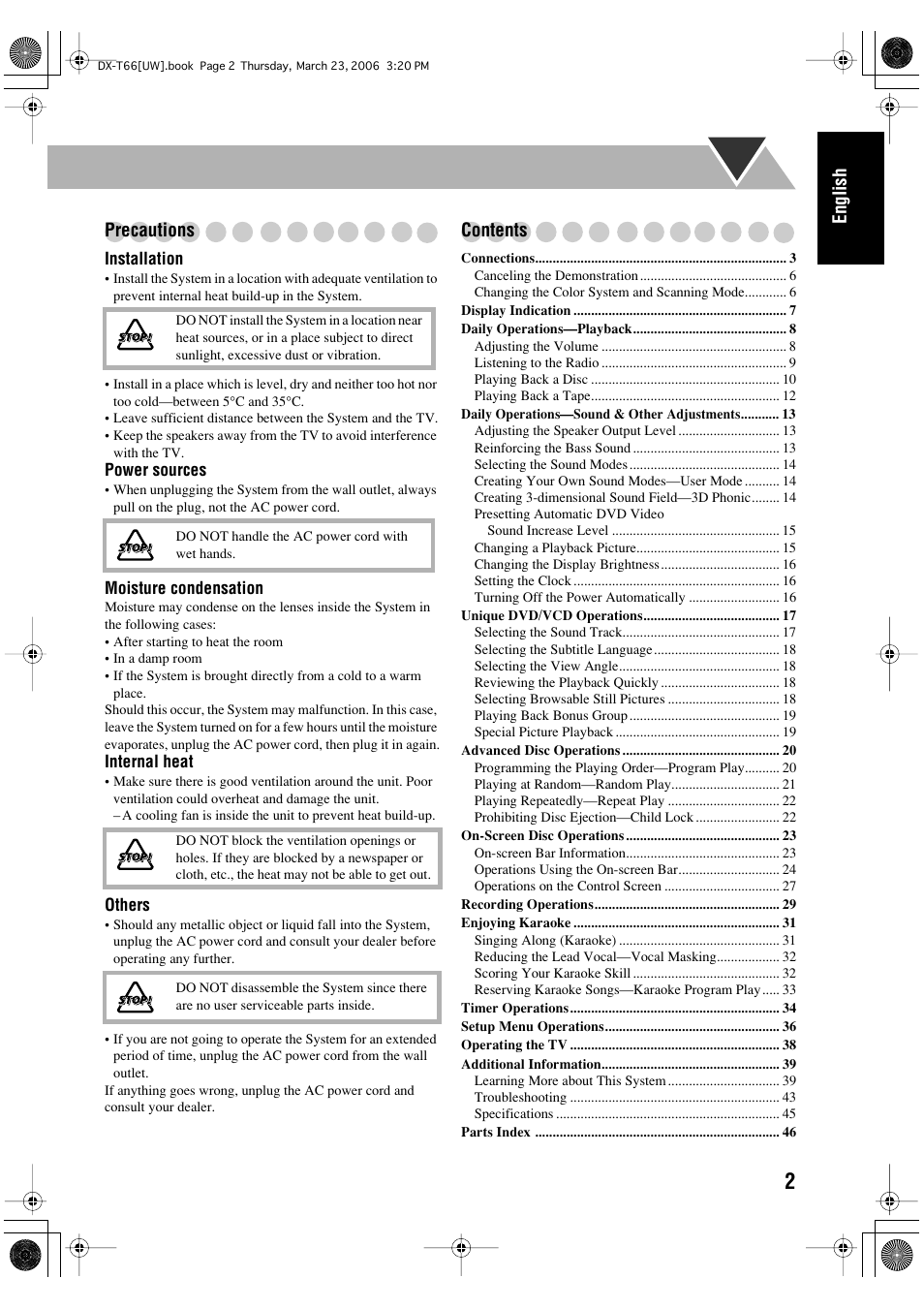 JVC DX-T66 User Manual | Page 105 / 356